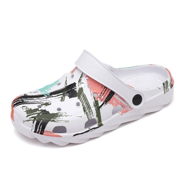 wholesale  hole  outdoor  anti  slippery  summer  men  sandals  unisex  breathable  shoes  womens  rubber  sandals