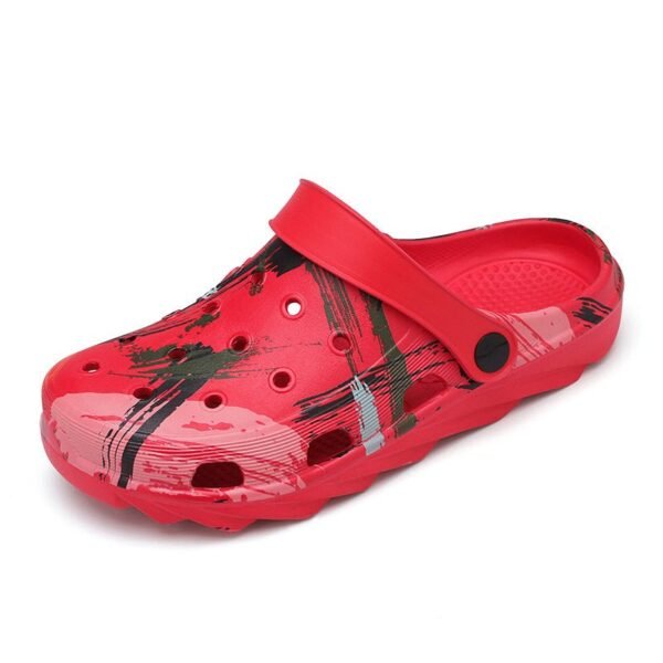wholesale  hole  outdoor  anti  slippery  summer  men  sandals  unisex  breathable  shoes  womens  rubber  sandals