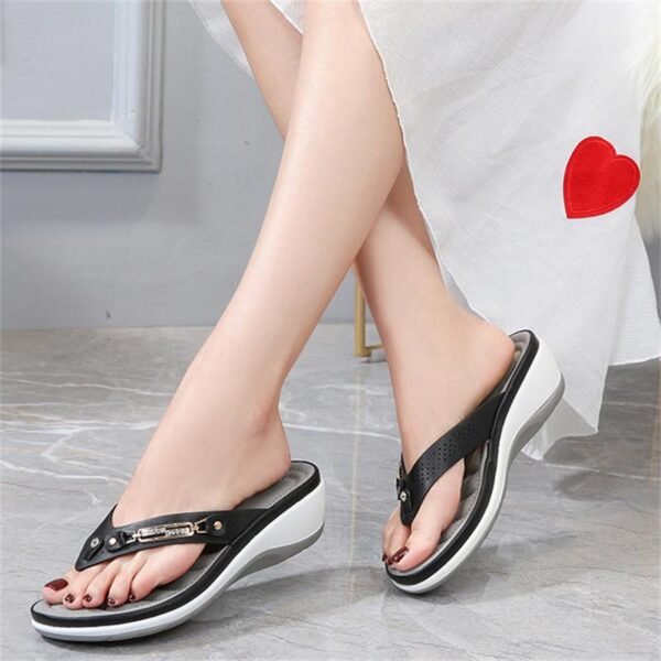 women  soft  arched  sole  comfortable  casual  sandals