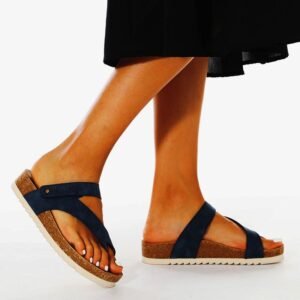 open  toe  casual  slipper