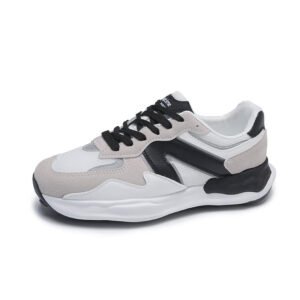 retro  lace  up  sneakers