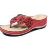 orthopedic  lightweight  arch  support  flowers  clip  toe  sandals