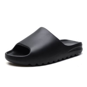 comfortable  multiple  colors  black  blank  custom  logo  rubber  slippers  slides  sandals  for  men  women