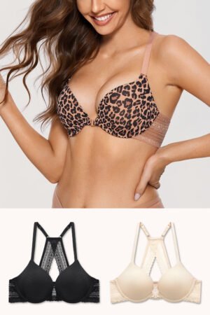 3 Pack Everyday T-shirt Racerback Bra