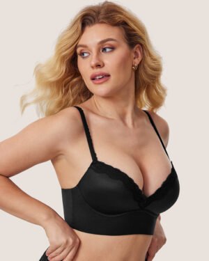 Soft Wireless Push Up Bra