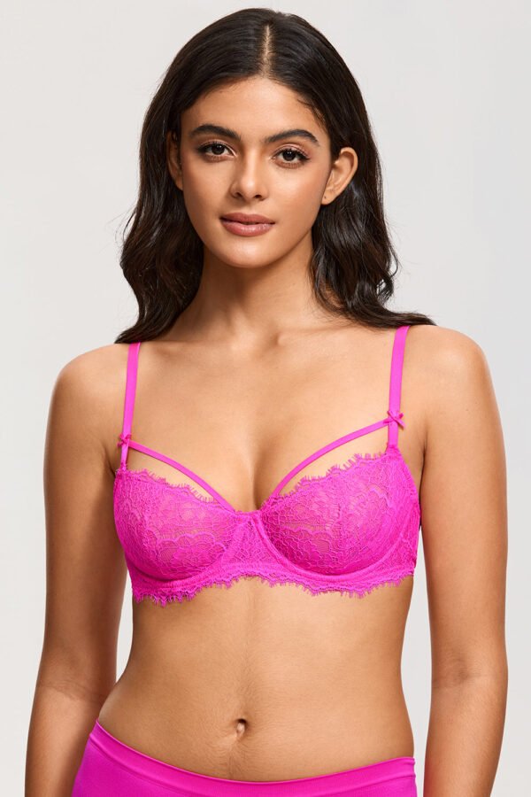 Jomarley™ Lace Strappy Balconette Bra