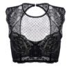 Sexy Lace Mesh Corset Top