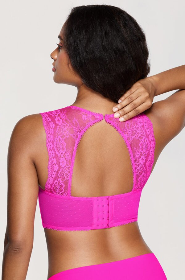 Sexy Lace Mesh Corset Top