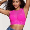 Sexy Lace Mesh Corset Top