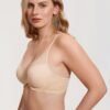 Lacy Mesh Contour Plunge Bra