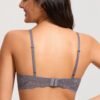 Lacy Mesh Contour Plunge Bra