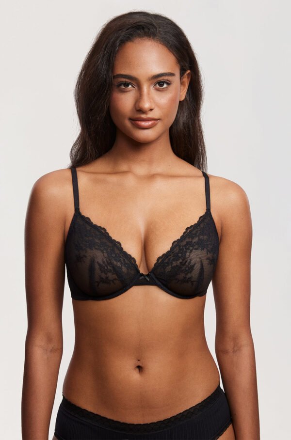 Romantic Lace Plunge Bra