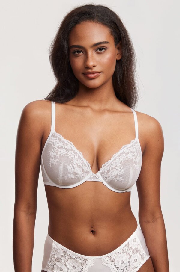 Romantic Lace Plunge Bra