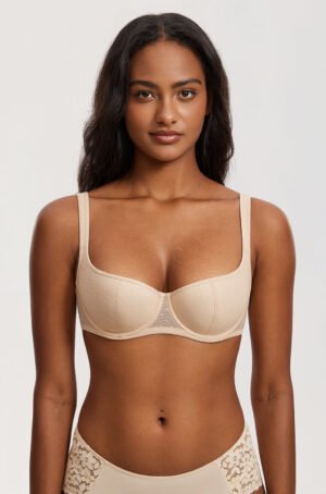 Sexy Lightly Padded Balconette Bra