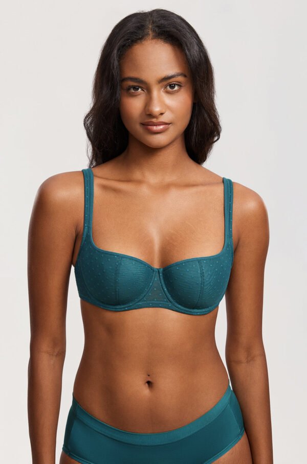 Sexy Lightly Padded Balconette Bra