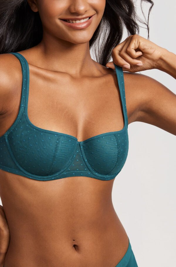 Sexy Lightly Padded Balconette Bra