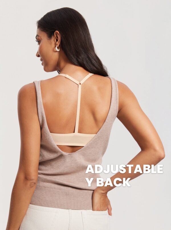 Lacy Mesh Front Closure Bra