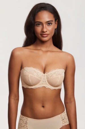 Romantic Lace Strapless Bra