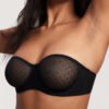 Sexy Mesh Strapless Bra