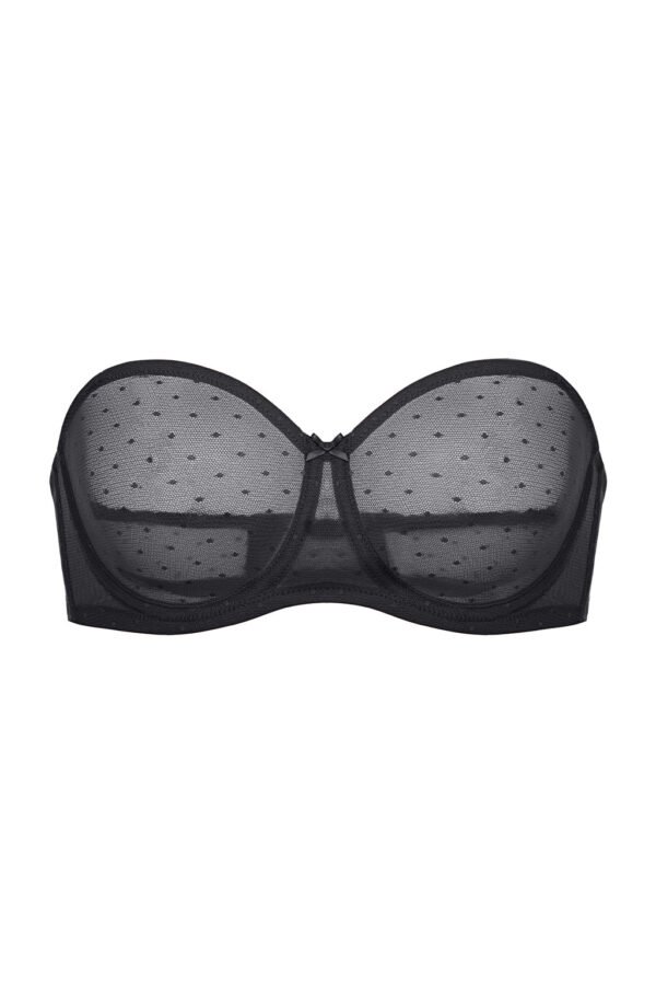 Sexy Mesh Strapless Bra