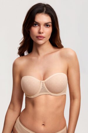 Sexy Mesh Strapless Bra