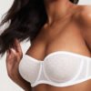 Sexy Mesh Strapless Bra