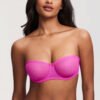 Sexy Mesh Strapless Bra