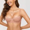 3 Pack Sexy Lace Balconette Bra