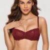 3 Pack Sexy Lace Balconette Bra