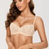 Sexy Lace Push Up Balconette Bra