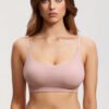 Ribbed Scoop Neck Seamless Bralette