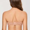 Attractive See-Through Lace Strapless Bra