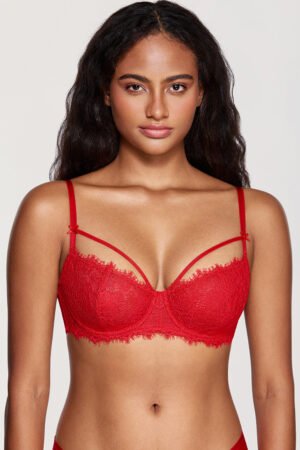 Jomarley™ Lace Strappy Balconette Bra