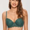 Jomarley™ Lace Padded Balconette Bra