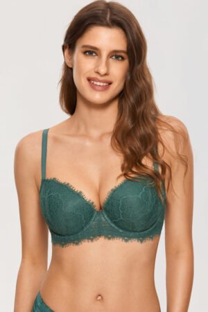 Jomarley™ Lace Padded Balconette Bra