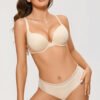 Full Coverage Push Up Plunge Bra
