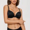 Full Coverage Push Up Plunge Bra