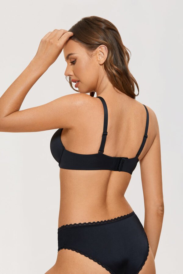 Full Coverage Push Up Plunge Bra
