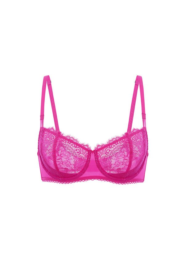 Sexy Lace Push Up Balconette Bra