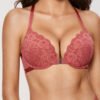 Lacy Racerback Push Up Bra