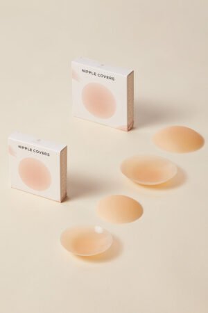 2 Pairs Adhesive Silicone Nipple Cover