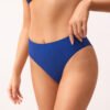 Ribbed High-Waisted Bikini Bottom