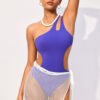 Sexy One shoulder One-Piece Swimsuit